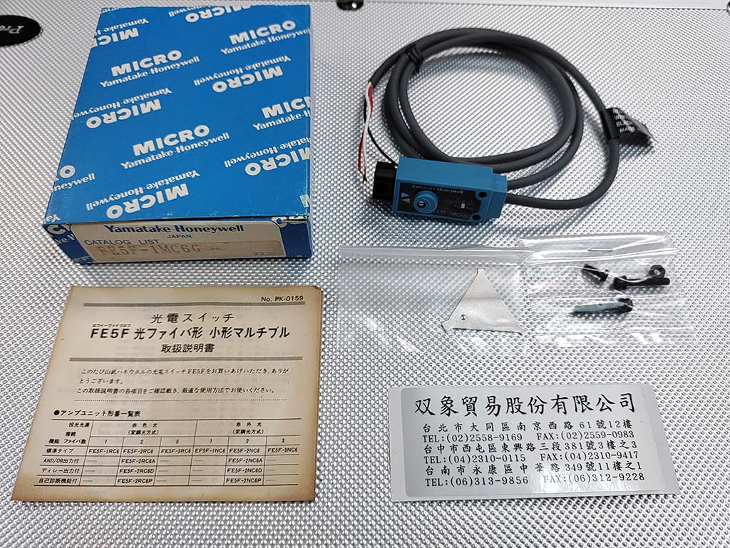 Yamatake-Honeywell 光纖感測器 FE5F-1NC6
